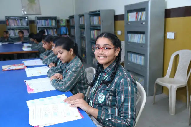 student studying in the best cbse school in narnaul