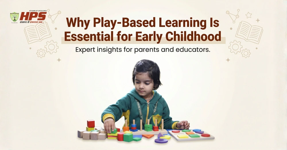 Child learning through play-based learning activities that support early childhood development, creativity, and cognitive skills