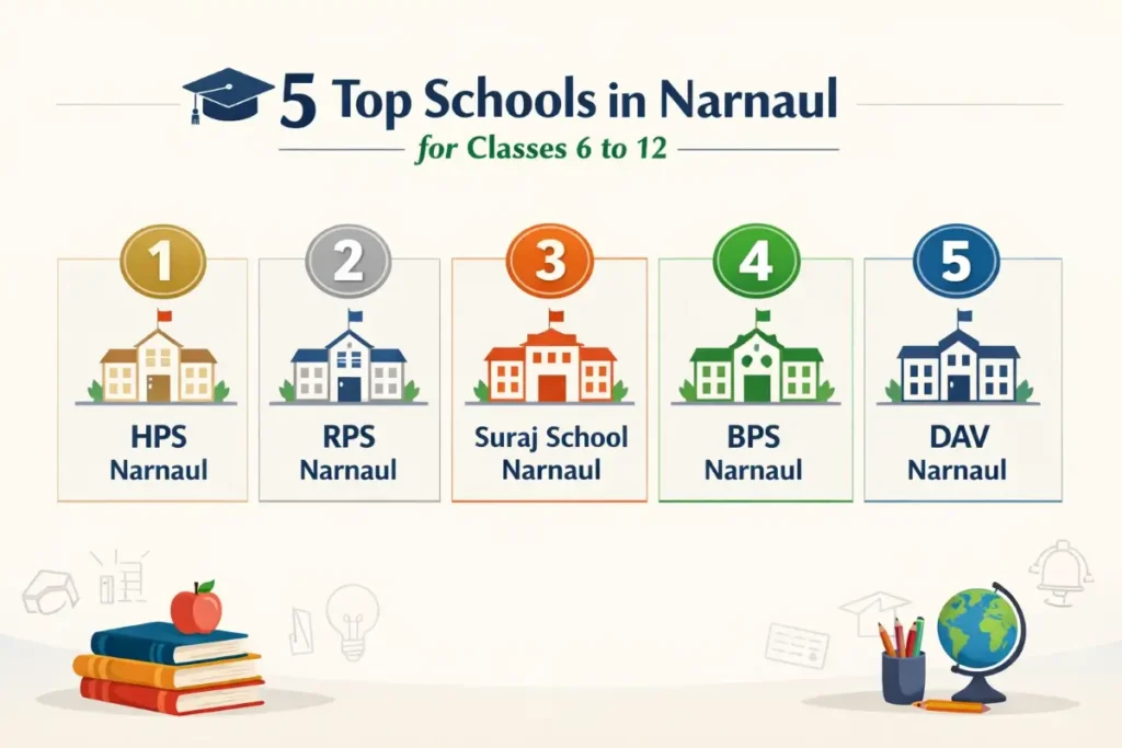 Top School in Narnaul for Classes 6 to 12